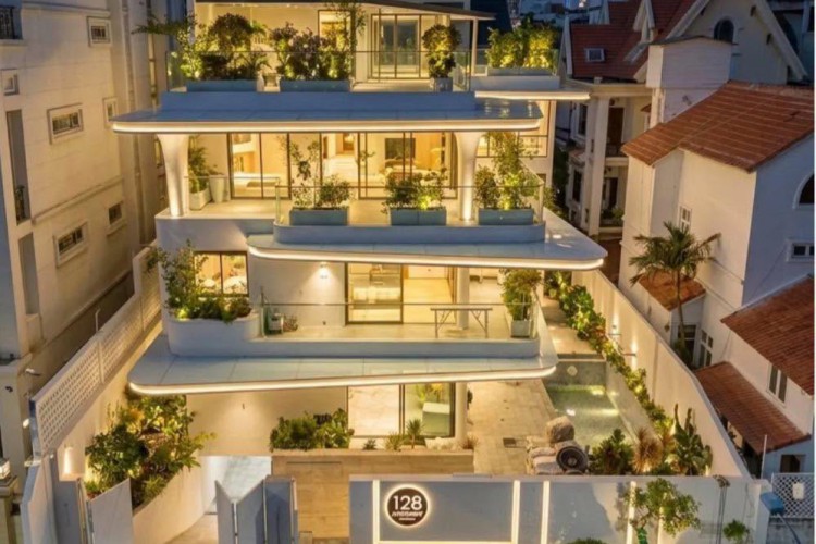 Bán biệt thự siêu đẹp 202C3 Nguyễn Văn Hưởng - 17,5x25,5m - Hầm 4 tầng - Giá 250 tỷ!
