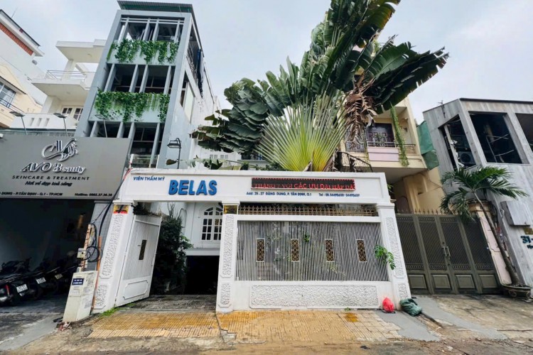 Cho thuê nhà 25-27 Đặng Dung - 8x20m - Hầm + 3 tầng - Giá 6.000USD/thg!