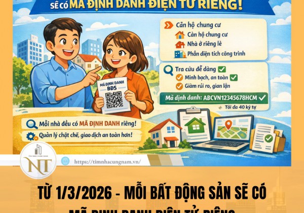 CÁCH TRA CỨU MÃ ĐỊNH DANH BẤT ĐỘNG SẢN MỚI NHẤT NĂM 2026